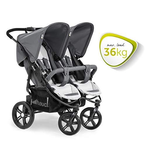 Hauck Roadster Duo SLX Zwillingsbuggy – Grau