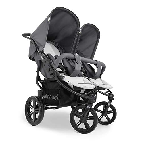 Hauck Roadster Duo SLX Zwillingsbuggy – Grau