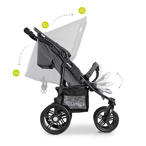 Hauck Roadster Duo SLX Zwillingsbuggy – Grau