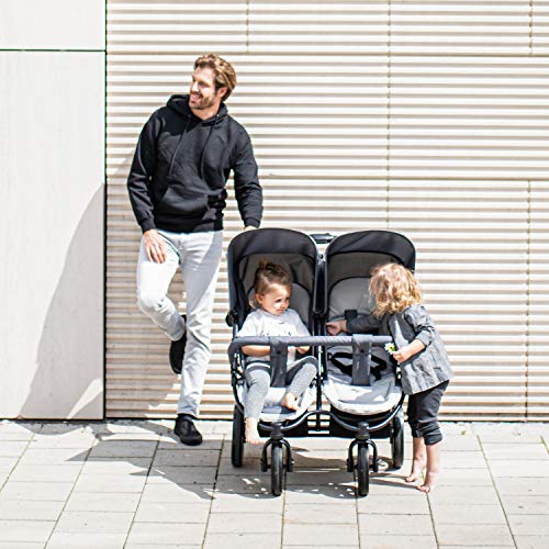 Hauck Roadster Duo SLX Zwillingsbuggy – Grau