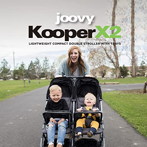Joovy Kooper X2 Zwillingsbuggy – Grau