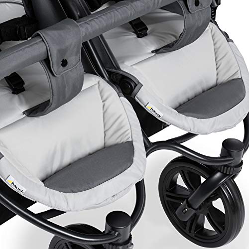 Hauck Roadster Duo SLX Zwillingsbuggy – Grau